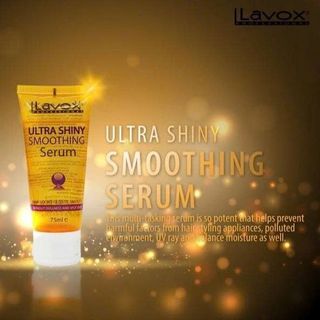 Serum Huyết Thanh Dưỡng Bóng Tóc Lavox Tuýp -Lavox Ultra Shiny Smotothing Serum 75ml