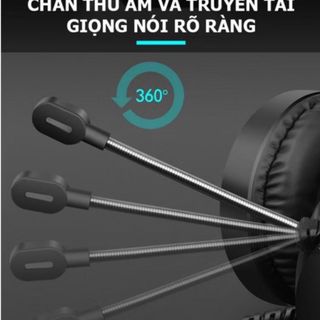 Tai nghe chụp tai gaming DEIOG E8250 Over Ear chống ồn có mic cho máy tính laptop âm thanh vòm