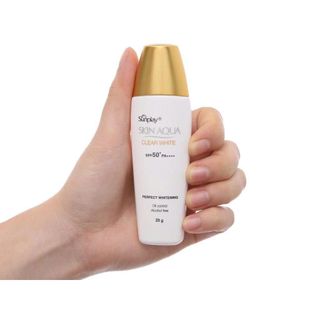Kem Chống Nắng Dưỡng Trắng Da SUNPLAY SKIN AQUA CLEAR WHITE SPF50+ PA++++ (25g)