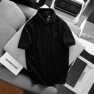 Mẫu áo polo LV nam, chất xuất dư 100% cotton, đường may tỉ mỉ chuẩn xuất khẩu.