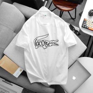 T-shirt La.cos.te basic nam. Chất áo cotton 4c mềm mịn, mát lạnh.