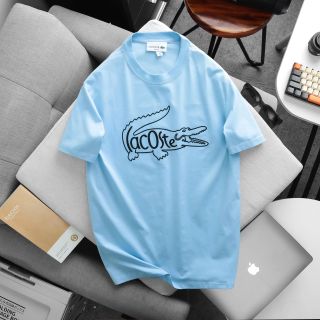 T-shirt La.cos.te basic nam. Chất áo cotton 4c mềm mịn, mát lạnh.
