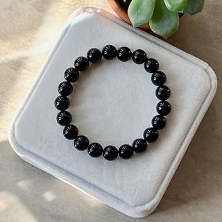 Vòng đá Mã Não Đen – Hợp mệnh Thủy & Mộc | Sỉ từ 5 cái