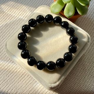 Vòng đá Mã Não Đen – Hợp mệnh Thủy & Mộc | Sỉ từ 5 cái