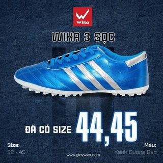 Giày bóng đá wika 3 sọc