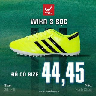 Giày bóng đá wika 3 sọc