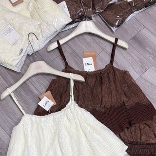 SET VOAN 2 DÂY PHỐI REN – NÀNG THƠ NGỌT NGÀO