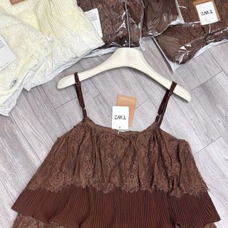 SET VOAN 2 DÂY PHỐI REN – NÀNG THƠ NGỌT NGÀO
