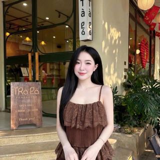 SET VOAN 2 DÂY PHỐI REN – NÀNG THƠ NGỌT NGÀO