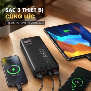 Pin Dự Phòng Hãng TAHADA T-214 Dung Lượng 20000mAh , Sạc Nhanh 22.5w < BH 24T >