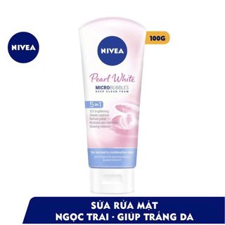 Rửa Mặt Nivea Nữ Trắng Da,Se Khít Chân Lông 100g