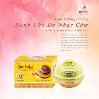 Kem One Today Dưỡng Trắng Da,Dành Cho Da Nhạy Cảm 8g