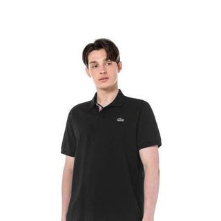 Polo nam. Chất liệu cotton piqué (cotton gai) dày vừa phải, mềm mại.