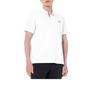 Polo nam. Chất liệu cotton piqué (cotton gai) dày vừa phải, mềm mại.