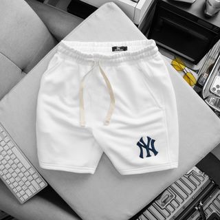 SHORT nỉ MLB nam. Chất nỉ chân Cua 100%cotton.