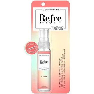 Xịt Khử Mùi Dưỡng Trắng Hương Nước Hoa Refre 30ml