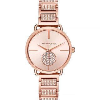 ĐỒNG HỒ NỮ CAO CẤP MICHAELL PORTIA ROSE DÂY THÉP FULLBOX