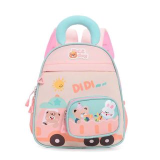 🎒 BALO MẦM NON A617 – XE BUS HOẠT HÌNH SIÊU DỄ THƯƠNG 💖