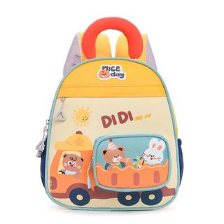 BALO MẦM NON A617 – XE BUS HOẠT HÌNH SIÊU DỄ THƯƠNG
