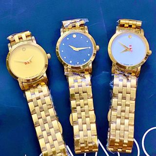 ĐỒNG HỒ NỮ CAO CẤP MOVODA DÂYY THÉP GOLD