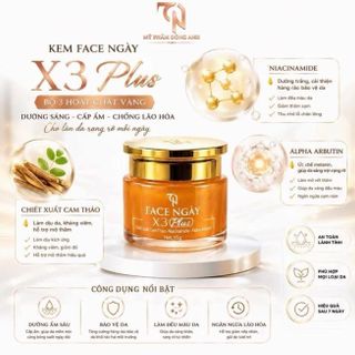 Kem dưỡng da ngày x3