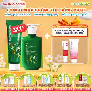 COMBO DẦU GỘI 26 THẢO DƯỢC [350G] + DẦU XẢ 26 THẢO DƯỢC [200G] TẶNG 1 TRONG 2