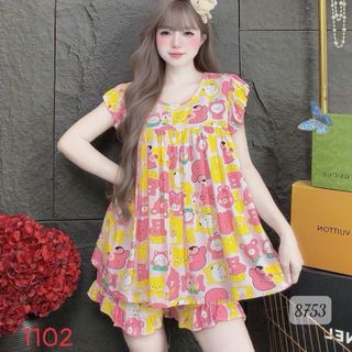 BỘ ĐÙI TOLE CÁNH TIÊN BABYDOLL (8753)