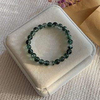 Vòng đá Thạch Anh Ưu Linh Xanh Lá – Hợp mệnh Mộc & Hỏa | Sỉ từ 5 cái