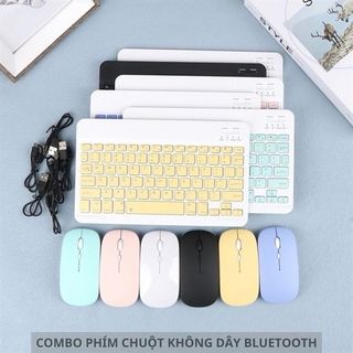 COMBO PHÍM CHUỘT KHÔNG DÂY BLUETOOTH