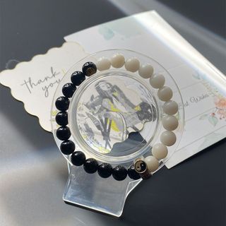 Vòng Âm Dương Thái Cực mix Obsidian Đen & Bồ Đề Trắng – Hợp đủ 5 mệnh | Sỉ từ 5 cái