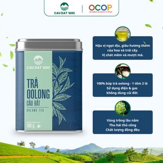 Trà Oolong Cầu Đất Hộp Thiếc 100g Vị Nguyên Bản