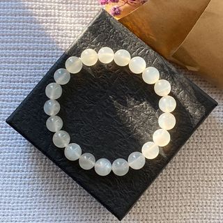 Vòng đá Mặt Trăng Moonstone – Hợp mệnh Kim & Thủy | Sỉ từ 5 cái
