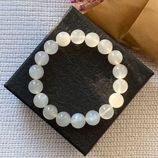 Vòng đá Mặt Trăng Moonstone – Hợp mệnh Kim & Thủy | Sỉ từ 5 cái