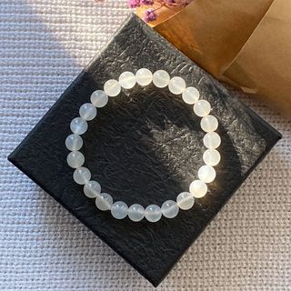 Vòng đá Mặt Trăng Moonstone – Hợp mệnh Kim & Thủy | Sỉ từ 5 cái