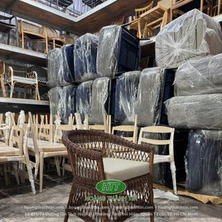 Ghế thúng Nhựa Giả Mây cao cấp ngoài trời