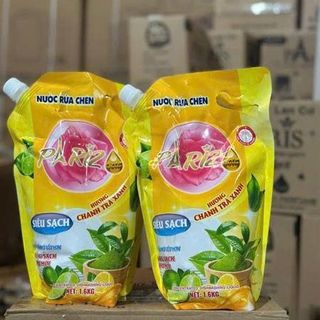 Nước Rửa Chén Pariz Túi 1,6kg Full Vat