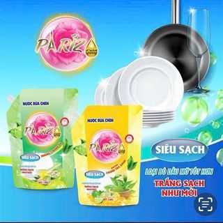 Nước Rửa Chén Pariz Túi 1,6kg Full Vat