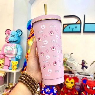 LY GIỮ NHIỆT GẤU DÂU LOTSO INOX 750ml (T50)