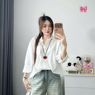 ÁO SƠ MI ĐŨI TAY DÀI 1 TÚI