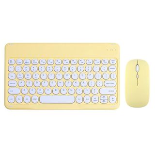 COMBO PHÍM CHUỘT BLUETOOTH KHÔNG DÂY 10INCH (NÚT TRÒN)