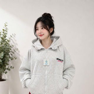 Áo Khoác Hoodie Form Boxy Nón To 2 Lớp Vải Chính – Dày Dặn, Form Boxy Cá Tính