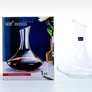 BÌNH THỦY TINH RÓT RƯỢU KHÔNG QUAI 1500ml DIAMONDS DMXJQ-01