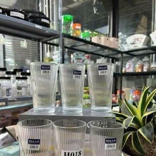 BỘ 6 LY THUỶ TINH SỌC CAO CẤP H018 (T8)