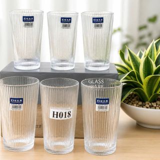 BỘ 6 LY THUỶ TINH SỌC CAO CẤP H018 (T8)