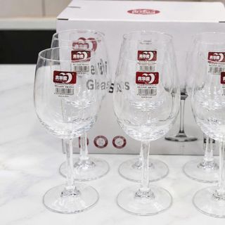 BỘ 6 LY UỐNG RƯỢU VANG 350ml DELI EJ5201 (T8)