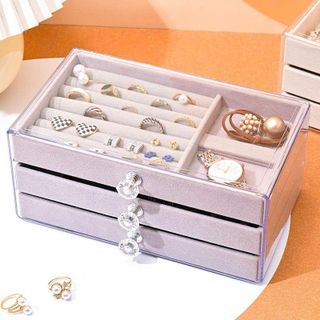 KỆ ĐỰNG TRANG SỨC PHỤ KIỆN 3 TẦNG SANG TRỌNG