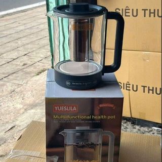ẤM SIÊU TỐC THUỶ TINH ĐA NĂNG YUESLILA CÓ LÕI LỌC INOX (T16)