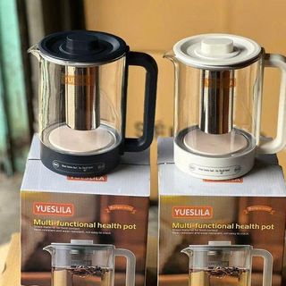 ẤM SIÊU TỐC THUỶ TINH ĐA NĂNG YUESLILA CÓ LÕI LỌC INOX (T16)