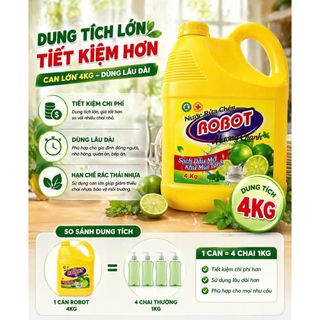 Rửa Chén Robot 4 Lít Full Vat