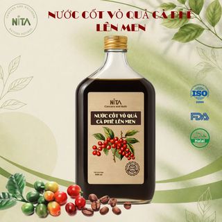 Nước cốt vỏ cà phê lên men - Nita Cascara and Kafe - Chai 500ml